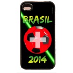 Coque de protection iPhone 4, 4S - Suisse football 2014