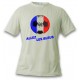 Fussball T-Shirt - Allez les Bleus, November White