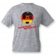 T-Shirt Football - Deutschland Deutschland, Ash Heater