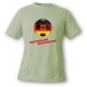 Women's or Men's Soccer T-Shirt - Deutschland Deutschland, Alpine Spruce