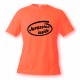 Men's funny T-Shirt - Jurassien inside, Safety Orange