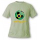 Men's or Women's Soccer T-Shirt - Força Brasil, Alpine Spruce
