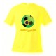 Fussball T-Shirt - Força Brasil, Safety Yellow