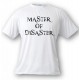 Kids T-shirts - Master of Disaster, White