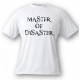 T-shirts enfant - Master of Disaster, White
