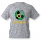 T-shirt football enfant - Força Brasil, Ash heater