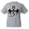 Kids T-shirt - Bat Dragon, Ash heater