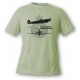 T-Shirt aviation - Spitfire MkXVI, Alpin Spruce
