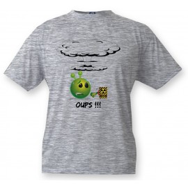 T-shirt enfant Alien smiley - OUPS!!!, Ash heater