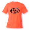 Men's Funny T-Shirt - Bärner inside, Safety Orange