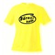 Men's Funny T-Shirt - Bärner inside, Safety Yellow
