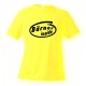 Men's Funny T-Shirt - Bärner inside, Safety Yellow