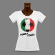 Football T-Shirt moulant - Forza Italia - pour dame