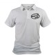 Men's Funny Polo shirt - Genevois inside, White