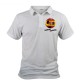 Men's Soccer Polo shirt - Vamos España, White