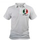 Polo football homme - Forza Italia, Blanc 