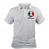Men's Soccer Polo shirt - Forza Italia, White