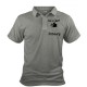 Polo shirt homme - Ici c'est Fribourg, Steel 