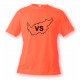 Men's or Women's Valaisan T-shirt - VS, Safety Orange