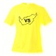 T-Shirt valaisan - VS, Safety Yellow 