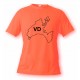 T-Shirt vaudois - VD, Safety Orange