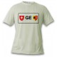 T-Shirt - plaques minéralogiques GE, November White