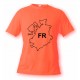 T-Shirt fribourgeois - FR - pour femme ou homme, Safety Orange