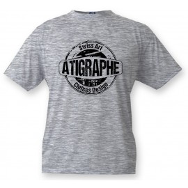 Men's or Women's T-Shirt - aTigraphe®,  Ash Heater 