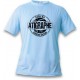 Men's or Women's T-Shirt - aTigraphe®, Blizzard Blue 