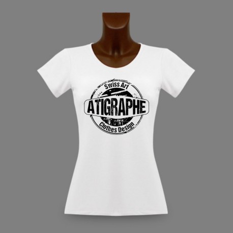 Women's slim T-Shirt - aTigraphe®