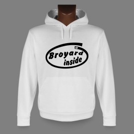 Hooded Funny Sweat - Broyard inside