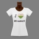 Women's slim T-Shirt - J'aime UN vaudois