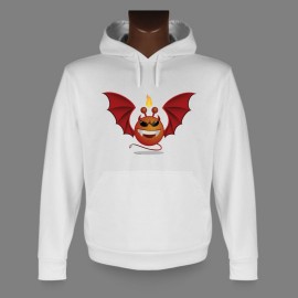 Hooded Funny Sweat - Alien Smiley, Devil Vampyr