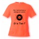 T-Shirt  - support demining, Safety Orange