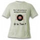 T-Shirt  - support demining, November White 