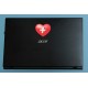 Sticker - Coeur Suisse - pc portable, notebook