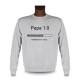 Sweat funny homme - Papa 1.0, Ash Heater