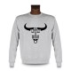 Women's or Men's Sweatshirt - Little Bighorn, Ash Heater