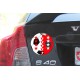 Sticker - pallone di calcio Vallese, per automobile, notebook o smartphone