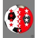 Sticker - Valais soccer ball