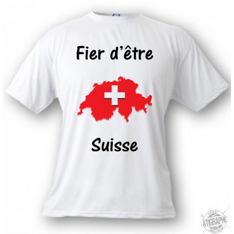 Men's T-Shirt - Fier d'être Suisse