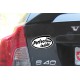 Sticker humoristique - Perfection inside - pour voiture