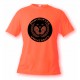 Women's or Men's funny T-Shirt - Pantoufles University, Safety Orange