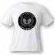T-Shirt humoristique -  Pantoufles University - pour Dame ou Homme, White