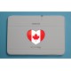 Sticker - Kanadier Herz - Auto, Laptop oder Smartphone Deko