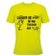 Funny T-Shirt - Les filles électriques, Safety Yellow 