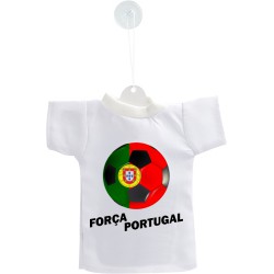 Mini T-Shirt - Força Portugal - pour votre voiture
