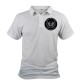 Herren Funny Polo - Pantoufles University, White