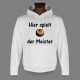 Kapuzen-Sweatshirt - Bern Eishockey Puck - Hier spielt der Meister