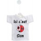 Car's Mini T-Shirt Valese Calcio - Ici c'est Sion